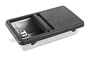 Ashtray 924 76-79 BLACK / BLACK (944552305001DB)