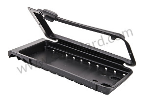 CENTRAL GLOVE BOX HINGE BLACK / BLACK (9445525530101C)