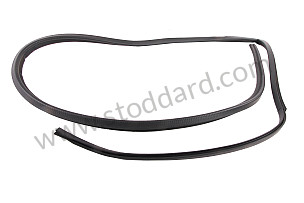 Door Seal, Left For 944 And 968 1984-1995  (94455503101)