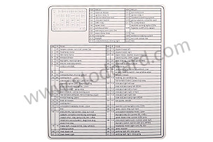 INDICATION STICKER WRITTEN IN ENGLISH (94461023105)