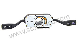 Turn Signal/Wiper Switch Assembly For 944 And 944 Turbo. Left-hand drive / OPTION: HEADLAMP WASHER (Option code: M288) (94461351100)