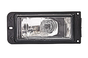 Driving Light, Left, For 924s And 944, Hella. WHITE / WHITE / FRONT LEFT / LEFT (94463140700)