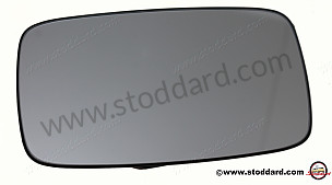 Door Mirror Glass For 944 1985-1991 TO BE FITTED WITH SWIVEL RING LENS (94473103502)