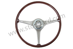 WOOD IMITATION STEERING WHEEL BROWN / BROWN / IMITATION BOIS / 417 MM (A64434708215)