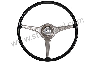 Steering Wheel For 356B T6, 356C New Concours Quality BAKELITE (64434780106)