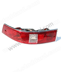 Complete Taillight Housing And Lens, Left, USA Spec, For 911 912 1965-1968. USA VERSION / Adaptive / PLASTIC / for UNITED STATES OF AMERICA only / REAR LEFT / adaptable (90163140301)