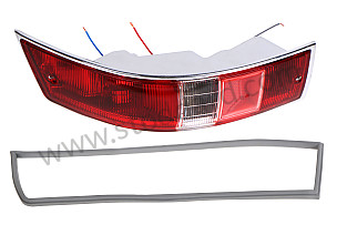 USA-Spec Rear Tail Light Assembly, Right, 911 912 1965-1968 USA VERSION / Adaptive / PLASTIC / for UNITED STATES OF AMERICA only / REAR RIGHT / adaptable (SIC63140401)