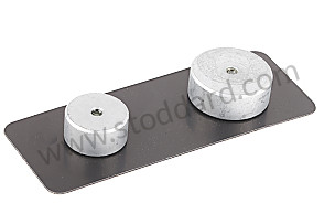 Front Axle Disc Brake Vibration Damper For 944 1985-91 SCRAPER RING (95135108904)