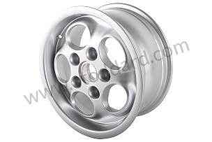 ALLOY WHEEL 7 X 15 ET23.3 METALLIC SILVER GREY / METALLIC SILVER GREY (95136210400)