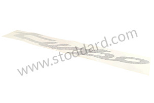 DECAL-TURBO BLACK / BLACK (95155922100)