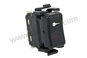 Satin Black Door Latch Lock Switch For 944 1985-91, 968 1992-95 And 911 Carrera 1994-98  (9516131470001C)