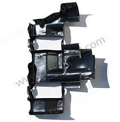 Engine Baffle Plate Air Guide, Restored Factory Original, Right Side, For 914  (021119317)