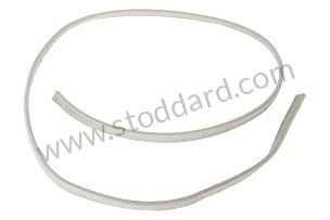 Sunroof Edge Velvet Seal. narrow (gray). 356 1962-1965  (NLA56490150600)