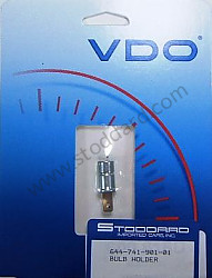Single Spade Bulb Holder 356 911 1965-73 912 1 TERMINAL (64474190101)