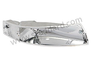 GENUINE FRONT RIGHT TURN SIGNAL HOUSING (USA) ORIGINAL / METAL / FRONT RIGHT (90163140204)
