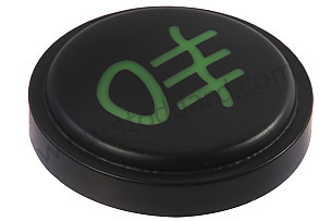 CAP WITH SYMBOL FRONT FOG LAMP / BLACK / BLACK (9116132330301C)