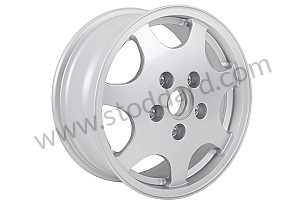 ALLOY WHEEL 7 X 16 ET 55 METALLIC SILVER GREY / METALLIC SILVER GREY / REAR (96436211401)