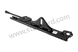 SEAT RAIL ELECTRIC HEIGHT AND LONGITUDINAL ADJUSTMENT / INTERIOR RIGHT SEAT / From the serial number 911ks1 50740 (96452149101)
