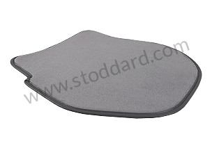 CARPET Left-hand drive / classic grey / classic grey (4XR) / REAR LEFT (964551013004XR)