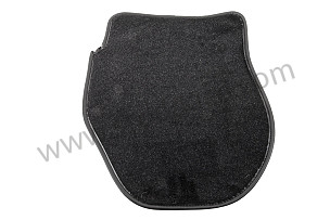 CARPET Left-hand drive / black / black (5FV) / REAR LEFT (964551013005FV)