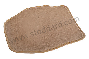 CARPET Left-hand drive / cashmere beige / cashmere beige (8UT) / REAR LEFT (964551013008UT)