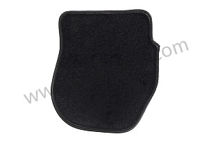 CARPET Left-hand drive / black / black (5FV) / REAR RIGHT (964551014005FV)