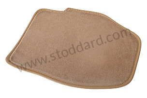 CARPET Left-hand drive / cashmere beige / cashmere beige (8UT) / REAR RIGHT (964551014008UT)