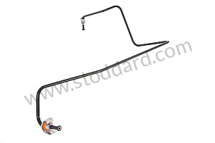 Brake Line For 964 1989-94 REAR LEFT (99335518902)