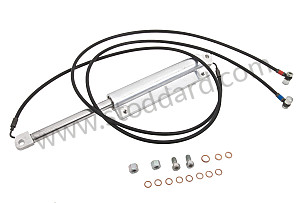 HYDRAULIC CYLINDER FOR LIFTING THE HOOD Original Mounting (99756194502)