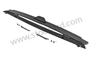 Air Deflector Assembly, Complete With Spoiler. 911 964 993 1987-1998 911 SUNROOF (9645640050170K)