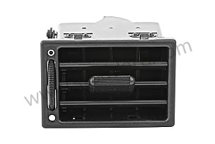 Dashboard Air Vent Fits 911 964 993 1986-1998 BLACK / BLACK / black (01C) / LEFT (9645722610001C)