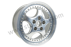 ALLOY WHEEL ET 52 MM / POLISHED / POLISHED / 8 X 18 INCHES / FRONT (96536213601)