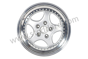 10J X 18 WHEEL ET 61 MM / METALLIC SILVER GREY / METALLIC SILVER GREY / 10 X 18 INCHES / REAR (96536214000)