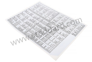INDICATION STICKER  (96561020900)