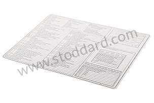 INDICATION STICKER  (96861024100)