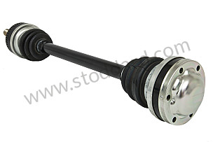 Drive Shaft, Left Hand, for 986 Boxster with Manual Transmission (NOT S) LEFT (98633202456)