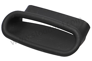 FINGER PLATE BLACK / BLACK (9865614170001C)