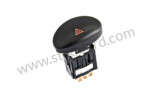 HAZARD WARNING LIGHT SW. matt black / matt black (A05) (98661312010A05)