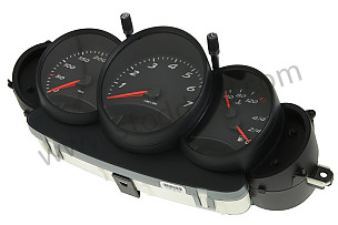 INSTRUMENT CLUSTER rally black / rally black (70C) / OPTION: STANDARD PACKAGE (Option code: M016) (9866411050570C)