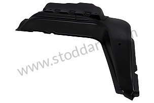 GUSSET PLATE RIGHT / OPTION: TURBO LOOK 4S (Option code: M491), OPTION: CARRERA S (Option code: M495) (99350217801GRV)