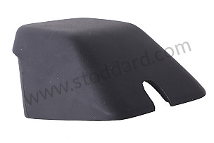 Satin Black Rear Bumper Buffer For 993 1994-98 REAR RIGHT (9935054260001C)