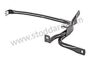 Bumper Support Tube, Right For 993 Turbo And M491 Turbo Look. REAR RIGHT (99350564201)