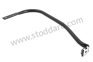 SUPPORT TUBE REAR LEFT / OPTION: TURBO LOOK 4S (Option code: M491), OPTION: CARRERA S (Option code: M495) (99350564301)