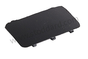 Satin Black Front Bumper Trim For 993 1994-98  (9935057640001C)
