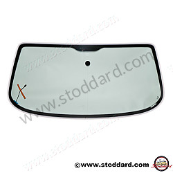 Windshield, Tinted Green For 993 1994-1998 . GREEN / GREEN (99354111105)