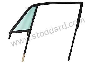DOOR GLASS FRAME 993 RS LEFT (9935420670770K)