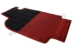 CARPET Left-hand drive / boxster red / boxster red (M30) / LEFT (99355102100M30)