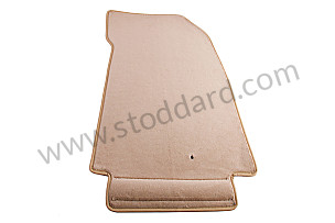 CARPET Left-hand drive / cashmere beige / cashmere beige (8UT) / RIGHT (993551022008UT)