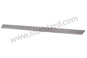 RUBBER PAD Left-hand drive / grey / grey (61W) / LEFT / OPTION: CARRERA S (Option code: M495) (9935516190061W)