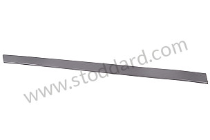 RUBBER PAD Left-hand drive / grey / grey (61W) / RIGHT / OPTION: CARRERA S (Option code: M495) (9935516200061W)